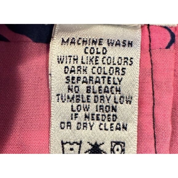 Lilly Pulitzer Womens Pink & Navy Pineapple Print Skirt Size 2 - Picture 3 of 8